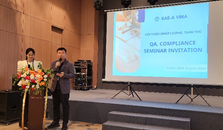 세아상역 하노이 법인, 협력업체 대상 Compliance 및 QA 교육 세미나 진행 